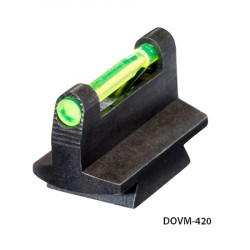Guidon HiViz à fibre optique Vert pour fusil avec rail (10.6mm) - 1