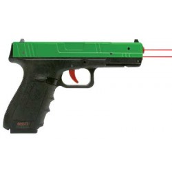Pistolet d'entraînement 110 Performer laser rouge de tir culasse polymère vert SIRT - 3