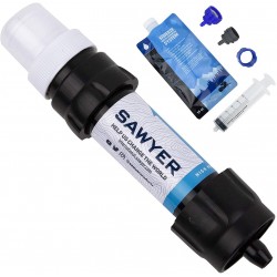 Mini filtre à eau Dual Threaded Mini Sawyer et accessoires SP2304 - 1