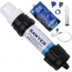 Mini filtre à eau Dual Threaded Mini Sawyer et robinet SP2306 - 1