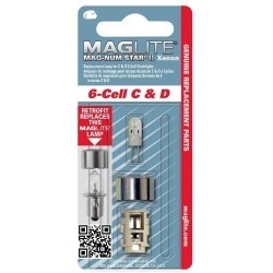 Ampoule de rechange Xénon Maglite C&D 6-cell - 1